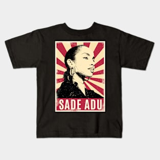 Retro Vintage Sade Adu 80s Kids T-Shirt
